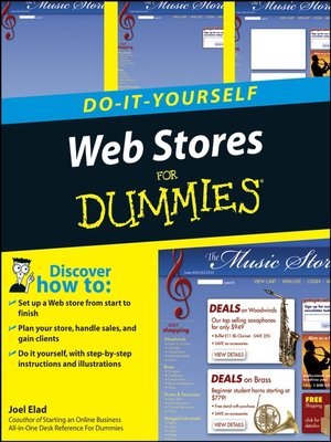 cover image of Web Stores Do-It-Yourself For Dummies
